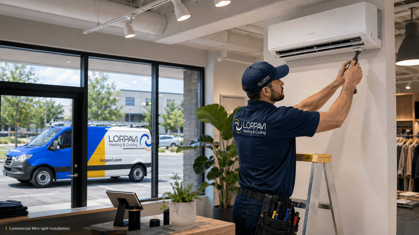 Commercial Commercial Mini-Split Installation in Clifton, VA | LORPAVI