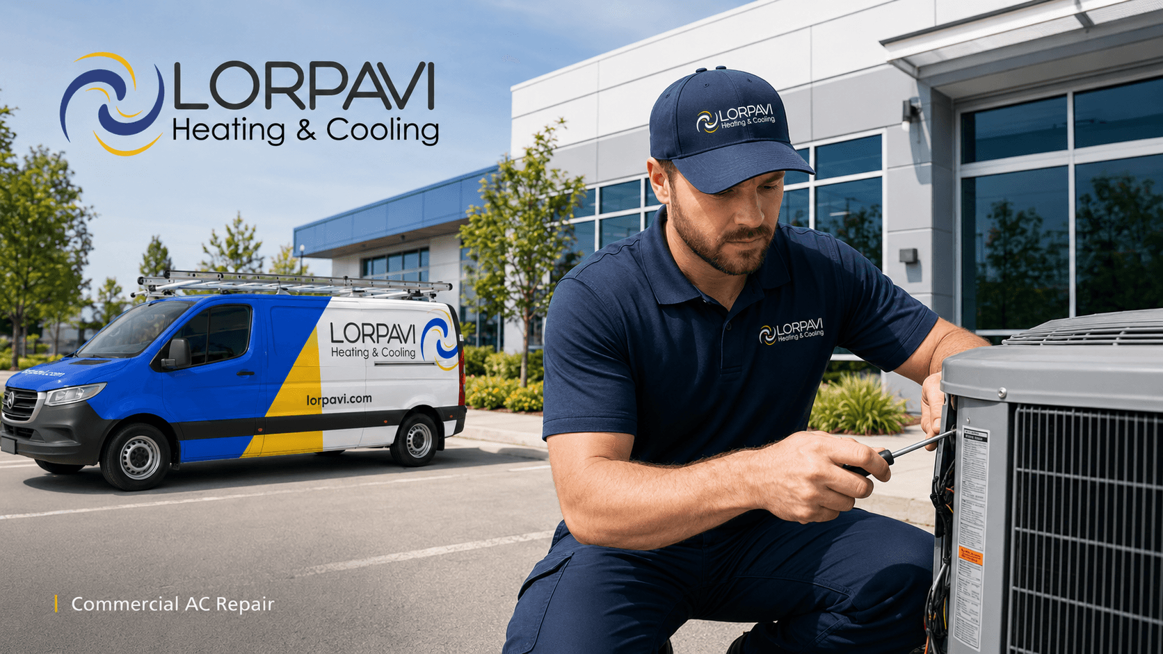 Commercial AC Repair in Northern Virginia — commercial HVAC service by LORPAVI